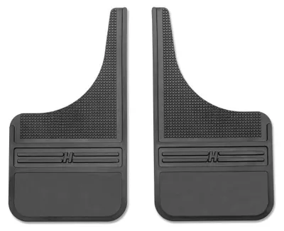 Zdjęcie produktu dla Osłony błotne przednie, gumowe, Husky Liners, model 55000, o wymiarach 12 cali, kolor: brązowy (czekoladowy)