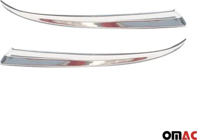 Image de Feu arrière Barres de feux arrière pour Kia Sorento 2002-2009 Acier inoxydable Argent 2pcs
