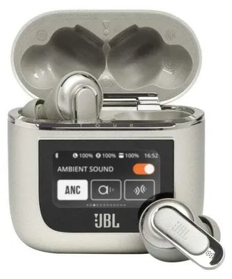 Obrázek produktu pro JBL Tour Pro 2, Bezdrátový, Hovory/hudba, 20 - 20000 Hz, 13 g, Sluchátka s mikrofonem, Šedá