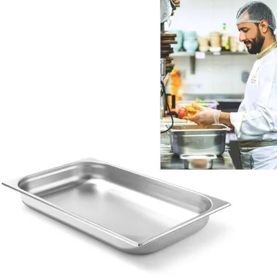 Obrázek produktu pro Nádoba GN 1/1 z nerezové oceli Profi Line, výška 65 mm - Hendi 801239