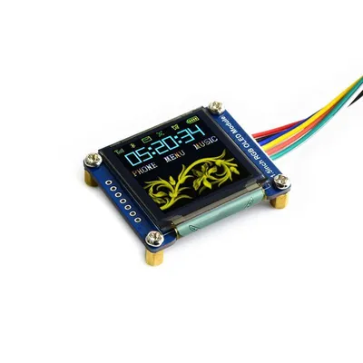 Produktbild von 1.5 128x128 OLED Display Modul, RGB, SPI Interface