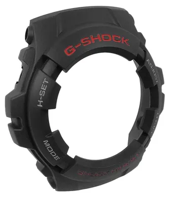 Produktbild von Casio G-Shock Bezel | Lünette schwarz Resin für G-100 G-101 10001469