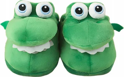 Produktbild von Krokodil-Hausschuhe – lustige Hausschuhe für Kinder und Erwachsene
