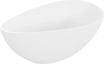 Produktbild von Mexen Parma Badewanne freistehend aus Mineralguss 160 x 95 cm, weiß matt - 57231609500