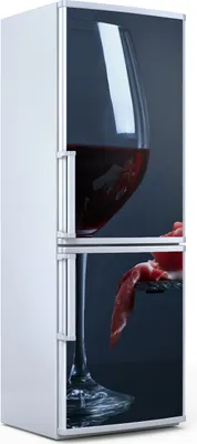 Produktbild von Magnete Dekorative - 70 cm x 190 cm - Küche - Magnetmatte Kühlschrankmagnete - Jamon Mit Rotwein