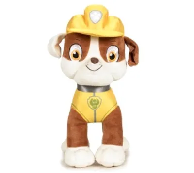 Zdjęcie produktu dla TY Beanie Boos Glubschi Paw Patrol Rubble 15cm miękka zabawka dla psa przytulanka mała
