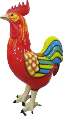 Immagine prodotto di Figura di gallo statua design scultura decorazione 180cm giardino esterno giardino interno