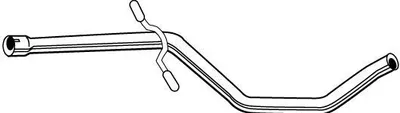 Produktbild von VEGAZ Abgasrohr Auspuffrohr passend für PEUGEOT 407 SW (6E) PGR-252