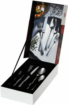 Immagine prodotto di Schulte-Ufer Besteck-Set Rica, 30-tlg., Tafelbesteck, Edelstahl hochglanzpoliert, 6158-30