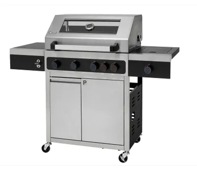 Obrázek produktu pro Plynový gril Keansburg 4 Special Edition z nerezové oceli, 4 hořáky včetně Powerzone plus infračervený zadní hořák a boční hořák