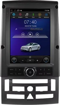 Immagine prodotto di Autoradio con Bluetooth e CarPlay per Peugeot 407 (2004-2011) - Compatibile con Apple e Android - Impianto stereo con sistema di navigazione - 1 GB di RAM, 32 GB di memoria