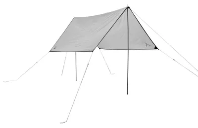 Produktbild von GRAND CANYON ZUNI 3 /  3 x 3m Multifunktion Tarp / Sonnensegel inkl. Stangen / Zeltplane/ Wasserdicht/ UV50+ Schutz / Biwak/ Camping/ Outdoor/ Garten