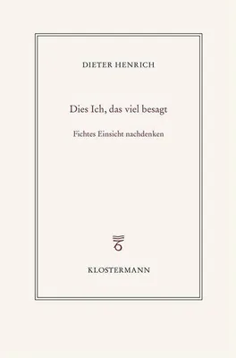 Produktbild von Dies Ich, das viel besagt