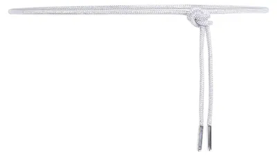 Produktbild von Vanzetti Taillengürtel Cord Belt W100 Silver Iridescent silberfarben