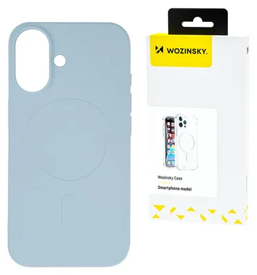 Produktbild von Wozinsky Silicone Case Magsafe Für Samsung Galaxy S25 Ultra - Blau