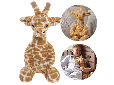 Obrázek produktu pro Charlie Bears Maskot žirafy Gilbert ze série Bear&Me, jedinečná plyšová hračka pro děti, 43 centimetrů