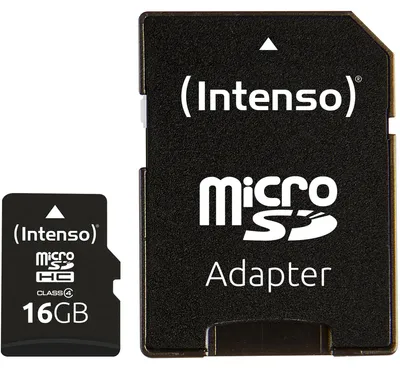 Immagine prodotto di Intenso microSD 16GB CL4 - Intenso 3403470 - (PC Zubehoer / Speicher)