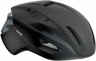 Produktbild von MET Manta MIPS Black/Matt Glossy L (58-61 cm) Fahrradhelm