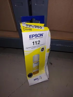 Produktbild von Epson EcoTank 112, Original, Pigment gelb, Epson, L5160, L5150, 6000 Seiten, 70 ml
