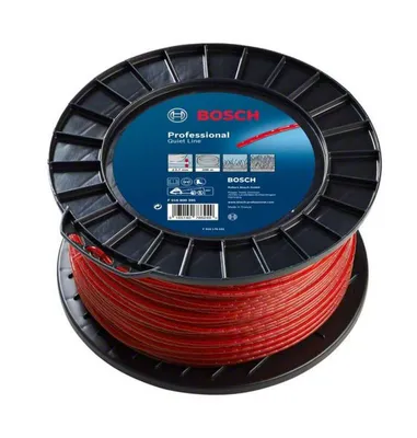Image de Fil de coupe silencieux, 2,7 mm x 206 m, accessoire pour débroussailleuse sans fil