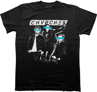 Produktbild von Chvrches - T-Shirt für Herren/Damen Uni RO12054 (L) (Schwarz)