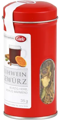 Produktbild von Caelo Glühweingewürz Blechdose, 35 g Pulver