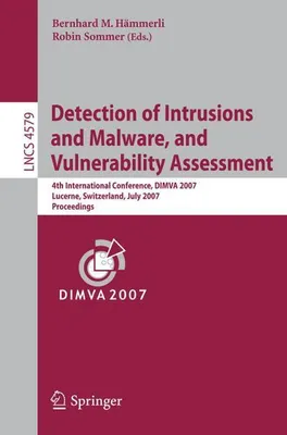 Obrázok produktu pre Detection of Intrusions and Malware, and Vulnerability Assessment