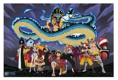 Obrázek produktu pro Plakát One Piece the Crew vs. Kaido 91.5x61cm
