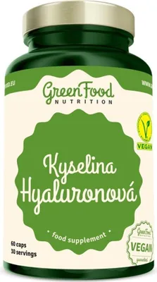 Produktbild von GreenFood Nutrition Hyaluronsäure 60 Kapseln