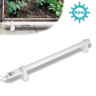 Produktbild von TolleTour Gewächshausheizung Schuppenheizung Grow für Gewächshäuser Gewächshaus Heizung 90W