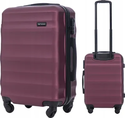 Produktbild von WINGS VULTURE 20" Trolley Kabinenkoffer ABS, Handgepäck 56x40x23 cm, 38 L, mit Zahlenschloss & 4 Rollen, stabiler kleiner Koffer