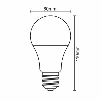 Produktbild von Nedes ZLS513, 5 W, E27, 400 lm, 30000 h, Warmweiß