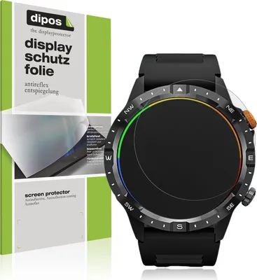 Produktbild von 6x Schutzfolie für Banlvs Smartwatch 1.39 Zoll matt Displayschutzfolie Folie Display Schutz dipos