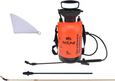 Image de pulvérisateur 5L, lance C 0,7, raccord, couvercle