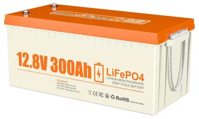 Obrázok produktu pre LiFePO4 batéria – lítiová batéria – hlbokovybíjacia batéria – solárna batéria – batéria do vozidla – 12V 300Ah – vodotesná (IP68)
