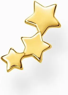 Produktbild von Thomas Sabo - H2142-413-39 - Einzel-Ohrstecker - Damen - 925er Silber gelbvergoldet