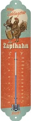 Obrázek produktu pro Nostalgic Art 45105008, Tekutinový teploměr, Vnitřní, F, °C, -20 - 50 °C, Analog, 0 - 120 °F