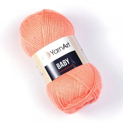 Obrázek produktu pro Yarn Art Baby 622 Salmon Pletací příze