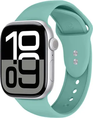 Produktbild von Crong, Silikonarmband für Apple Watch 38 / 40 / 41 / 42 mm, Türkis
