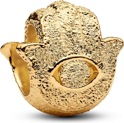 Produktbild von Pandora Strukturierte Hand der Fatima Mini-Charm 764042C00 Charm Anhänger