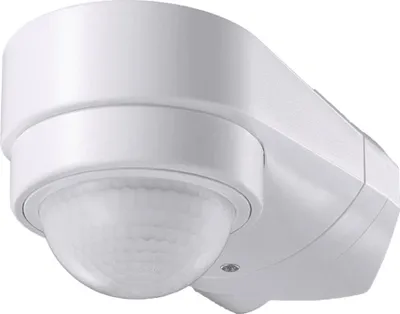 Produktbild von hoftronic PIR-Bewegungsmelder 600W 10m IP65 Weiß 240°