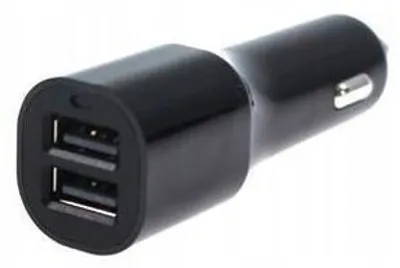 Produktbild von Kfz-Ladegerät 2x USB 12-24V 2.4A Schwarz