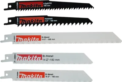 Produktbild von Makita® Zubehör Reciprosägeblätter für Metall & Holz P-83967 - 5er Set