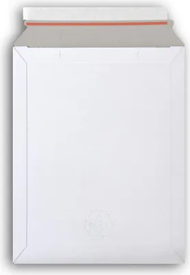 Image de Lot de 50 enveloppes carton b-box 3 blanc format 238x316 mm