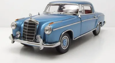 Produktbild von Sun Star 3592 Mercedes 220 SE Coupe W128 1958 hellblau metallic 1:18