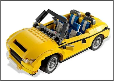Immagine prodotto di Lego 5767 CREATOR Gelbes Cabrio