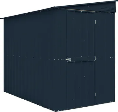 Produktbild von Metallgerätehaus GLOBEL Anlehnvariante 8x5 242 x 155 cm anthrazit