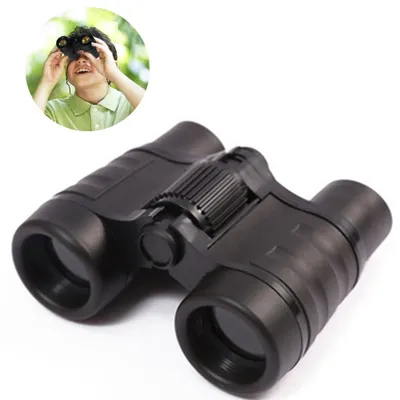 Produktbild von Lauwexe Kinder-Fernglas 4x30 mm, Wasserdicht, Gummiert, Für Vogelbeobachtung Und Outdoor-Spiele
