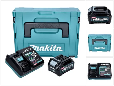Image de Makita Power Source Kit 1x BL 4025 batterie 40 V max. 2,5 Ah XGT + DC 40 RA chargeur + Makpac