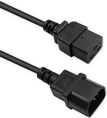 Obrázok produktu pre Qoltec 53990, 2 m, C14 zviazané, C19 zviazané, 250 V, 10 A